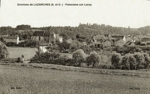 Ancienne carte postale - Environs de Luzarches panorama sur Lassy (95) Ancienne carte postale - Environs de Luzarches panorama sur Lassy (95)